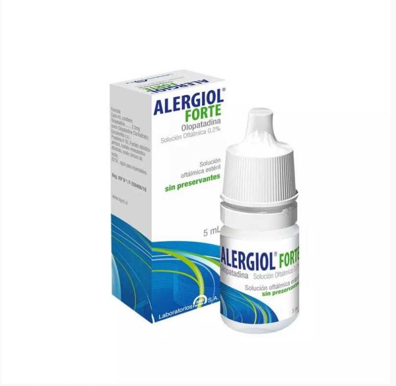 Alergiol Forte 0,2% Solución Oftálmica x 5 mL SMB farma